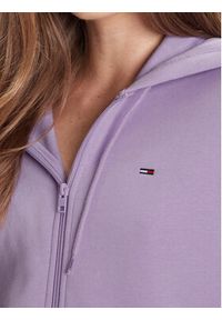 Tommy Jeans Bluza Flag DW0DW19729 Fioletowy Regular Fit. Kolor: fioletowy. Materiał: bawełna #5
