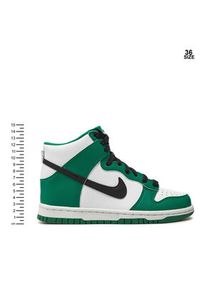 Nike Sneakersy Dunk High Nd Gs Og DR0527 300 Zielony. Kolor: zielony. Materiał: skóra