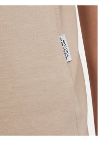 Beverly Hills Polo Club T-Shirt P-SS26W-TS516518 Beżowy Regular Fit. Typ kołnierza: polo. Kolor: beżowy. Materiał: bawełna #5