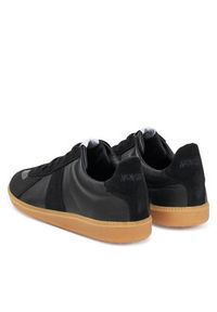 Novesta Sneakersy German Army Trainer 60Y13Y003 Czarny. Kolor: czarny. Materiał: skóra, zamsz #4