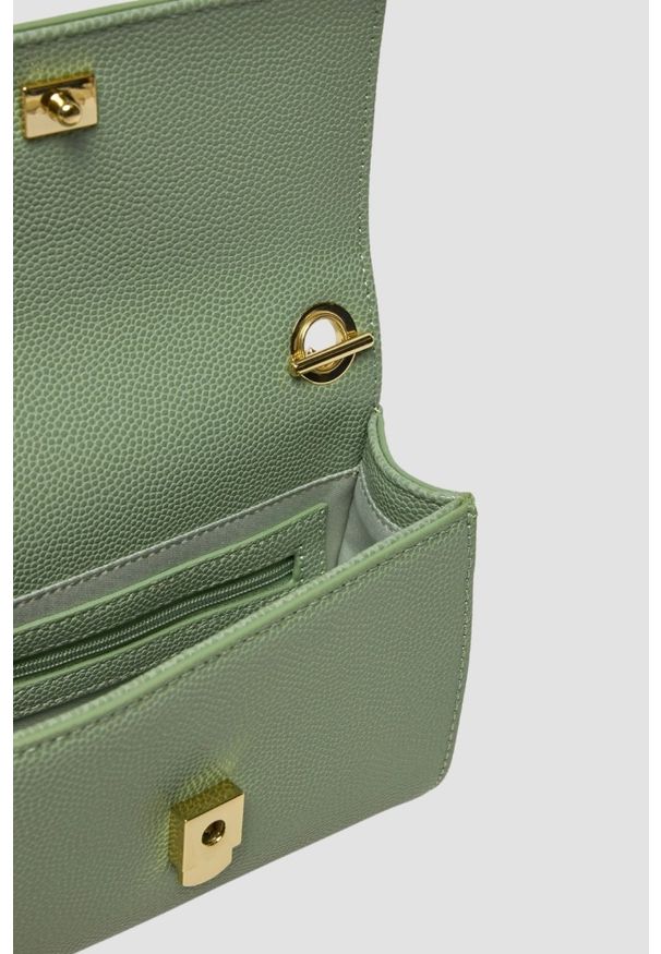 Valentino by Mario Valentino - VALENTINO Mała zielona kopertówka Divina Pochette. Kolor: zielony