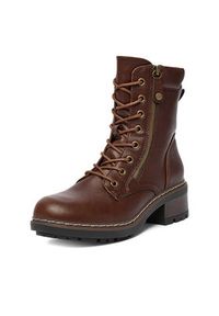 Clara Barson Trzewiki CEO-WS6396-05 Beżowy. Kolor: beżowy. Materiał: materiał #6