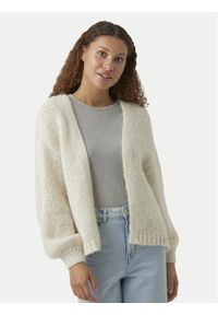 Vero Moda Kardigan Maybe 10273101 Écru Oversize. Materiał: syntetyk #1