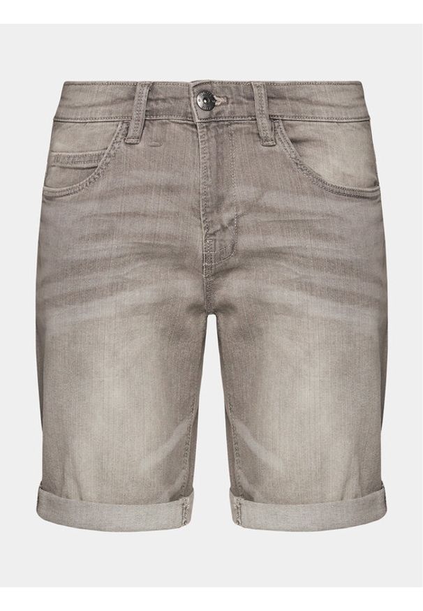 INDICODE Szorty jeansowe Kaden 70-100 Szary Regular Fit. Kolor: szary. Materiał: bawełna