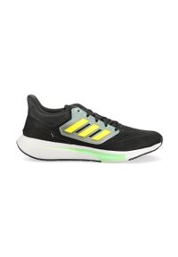 Adidas - adidas buty do biegania EQ21 Run kolor czarny. Zapięcie: sznurówki. Kolor: czarny. Materiał: materiał. Szerokość cholewki: normalna. Sport: bieganie