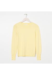 Sinsay - Sweter - Żółty. Kolor: żółty #1