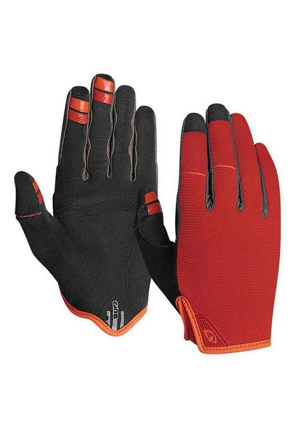 GIRO - Rękawice Giro DND. Kolor: czerwony, pomarańczowy, wielokolorowy. Sport: kolarstwo