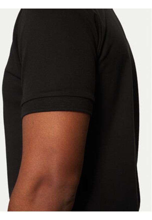 BOSS Polo Paddy Mirror_R 50550887 Czarny Regular Fit. Typ kołnierza: polo. Kolor: czarny. Materiał: bawełna