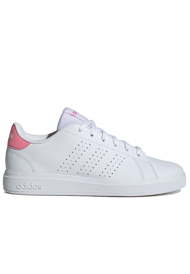 Adidas - Buty adidas Advantage Base 2.0 ID3886 - białe. Zapięcie: rzepy. Kolor: biały. Materiał: materiał, skóra, syntetyk. Szerokość cholewki: normalna. Wzór: paski. Model: Adidas Advantage