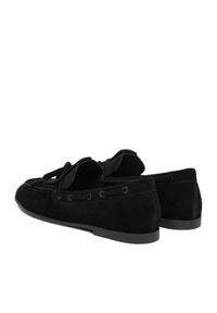 Badura Mokasyny EO-ADLEY-LT2308 Czarny. Kolor: czarny. Materiał: zamsz, skóra #6