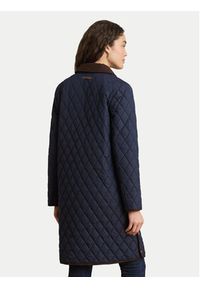 Lauren Ralph Lauren - LAUREN RALPH LAUREN Kurtka przejściowa Crested 3/4 Quilt 297P18059004 Granatowy Regular Fit. Kolor: niebieski. Materiał: syntetyk #4