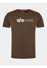 Alpha Industries Komplet t-shirtów Alpha Label T 2 118534 Kolorowy Regular Fit. Materiał: bawełna. Wzór: kolorowy #3