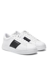 Emporio Armani Sneakersy X4X570 XN840 Biały. Kolor: biały. Materiał: skóra #5