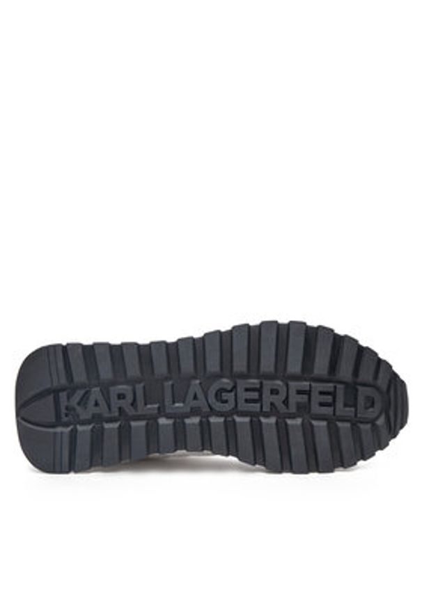 Karl Lagerfeld - KARL LAGERFELD Sneakersy Kairo KL61124A Biały. Kolor: biały. Materiał: skóra