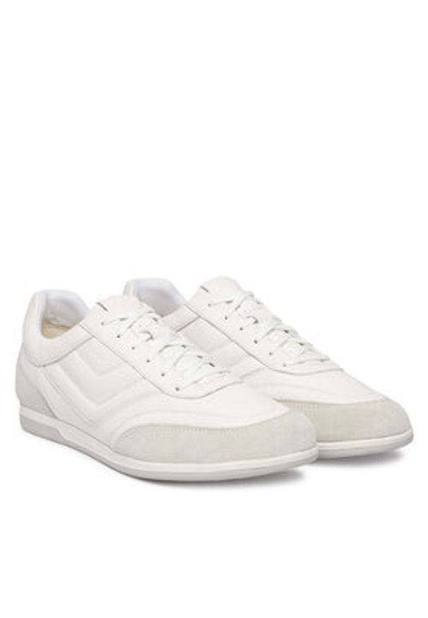 Geox Sneakersy U Renan U654GD 0TU22 C1000 Biały. Kolor: biały. Materiał: skóra