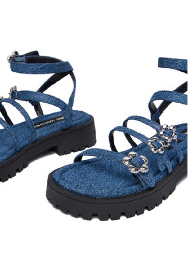 MARC JACOBS - Marc Jacobs Sandały 2P5FSA001F15 Niebieski. Kolor: niebieski. Materiał: materiał