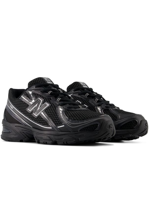 Buty unisex New Balance U740BM2 – czarne. Kolor: czarny. Materiał: syntetyk, materiał. Szerokość cholewki: normalna. Sezon: lato. Sport: turystyka piesza