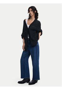 Desigual Kardigan Fredericton 24WWJF22 Czarny Relaxed Fit. Kolor: czarny. Materiał: syntetyk #3