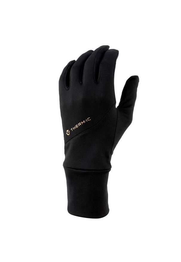 Cienka rekawica outdoor dla doroslych Therm-ic Active Light Gloves aktywny sport. Kolor: czarny. Materiał: materiał, poliester. Styl: sportowy. Sport: outdoor
