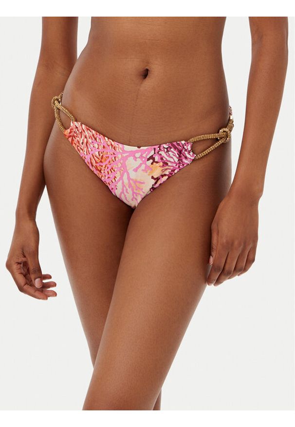 Guess Dół od bikini E5GO29 KCUN0 Koralowy. Kolor: pomarańczowy. Materiał: syntetyk
