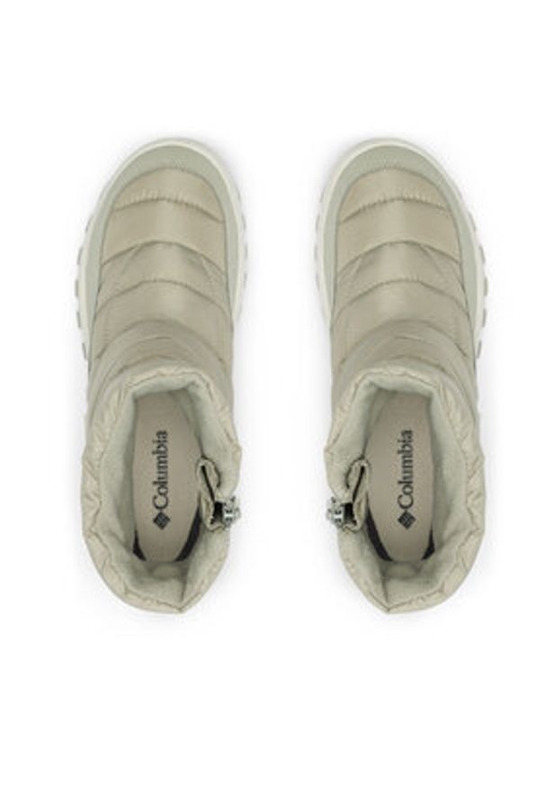 columbia - Columbia Śniegowce Snowtrot Mid 2075111 Zielony. Kolor: zielony. Materiał: materiał