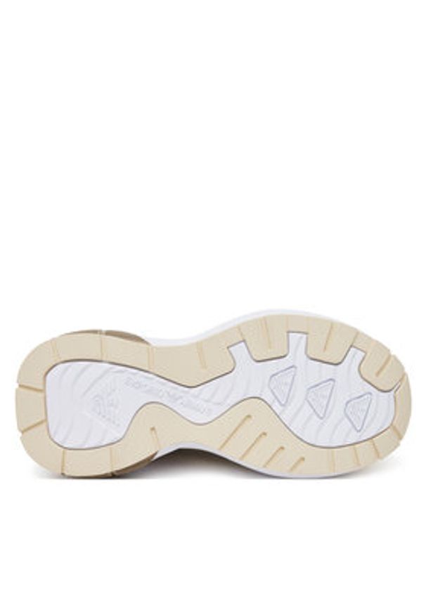 Emporio Armani Sneakersy X3X238 XR388 00194 Złoty. Kolor: złoty. Materiał: skóra