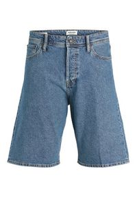 Jack & Jones - Jack&Jones Szorty jeansowe Alex 12272551 Niebieski Baggy Fit. Kolor: niebieski. Materiał: bawełna #7