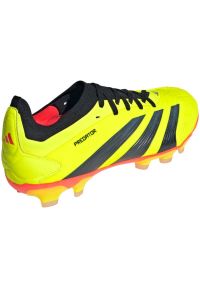 Adidas - Buty piłkarskie adidas Predator Pro Mg M IG7732 żółte. Zapięcie: sznurówki. Kolor: żółty. Materiał: materiał, zamsz, syntetyk, guma. Szerokość cholewki: normalna. Sport: piłka nożna