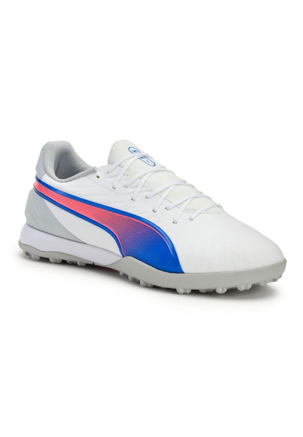 Puma - Buty piłkarskie PUMA King Match TT. Kolor: biały. Sport: piłka nożna