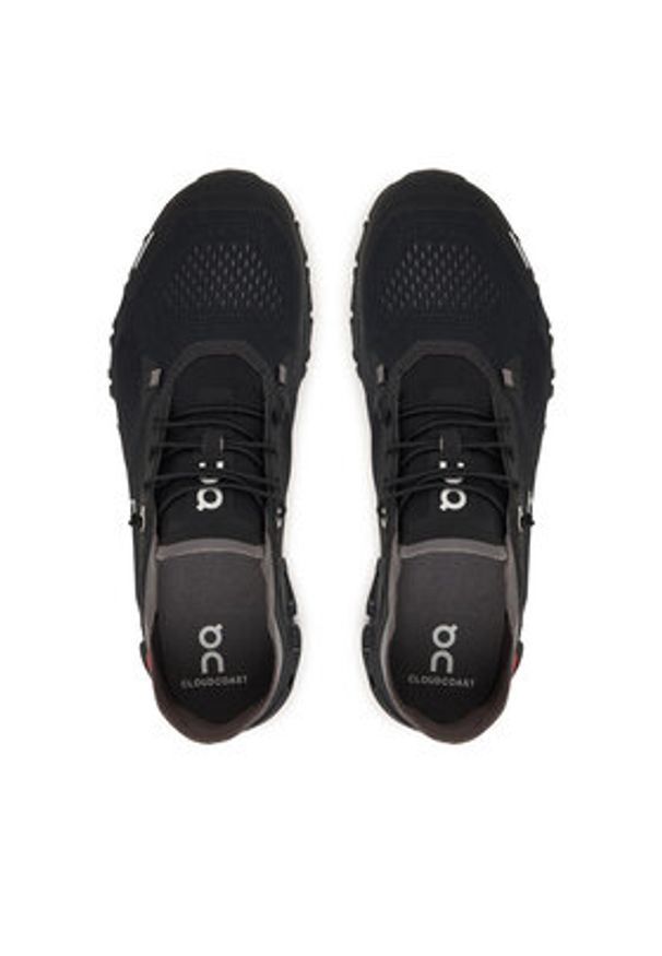 On Sneakersy Cloud 6 Coast 3MF10030080 Czarny. Kolor: czarny. Materiał: materiał