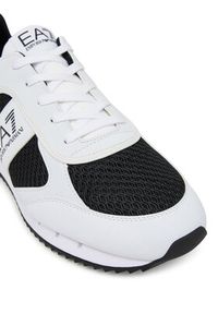 EA7 Emporio Armani Sneakersy 7X000334 AF18610 MZ587 Biały. Kolor: biały. Materiał: skóra #3
