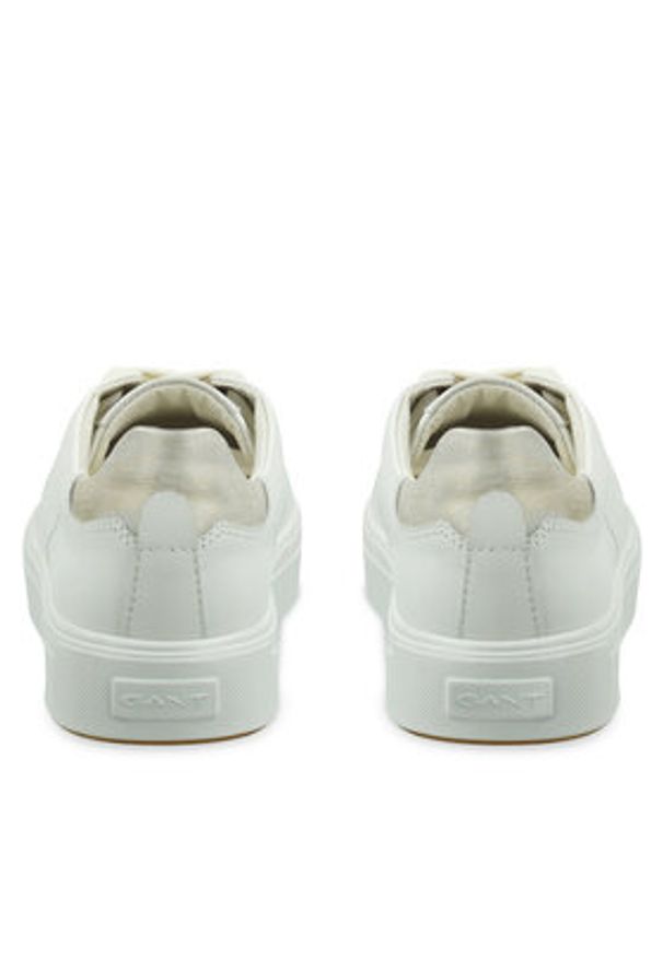 GANT - Gant Sneakersy 30531828 Biały. Kolor: biały. Materiał: skóra