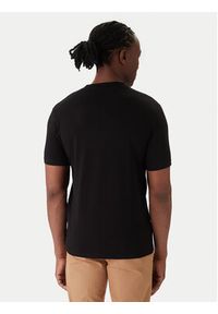 Karl Lagerfeld - KARL LAGERFELD T-Shirt 755035 561235 Czarny Regular Fit. Typ kołnierza: dekolt w karo. Kolor: czarny. Materiał: bawełna #3
