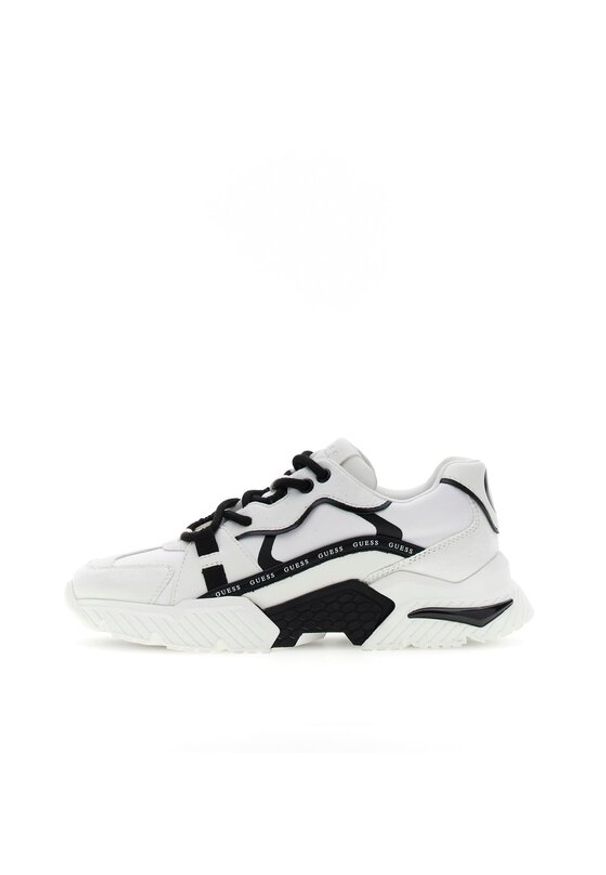 Guess Sneakersy 181332 Czarny. Kolor: czarny