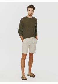 PAKO LORENTE – Zielony lniany sweter P24SP-2X-003-Z-0 - Pako Lorente. Kolor: zielony, niebieski. Materiał: len. Wzór: gładki. Sezon: wiosna, lato #9