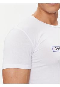 Emporio Armani Underwear T-Shirt 111035 4R517 00010 Biały Slim Fit. Kolor: biały. Materiał: bawełna #3