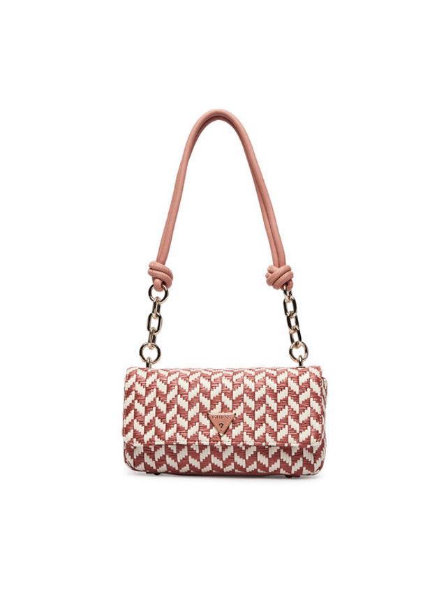 Guess Torebka Tessi HWWG76 91190 Różowy ciemny. Kolor: różowy. Materiał: skórzane