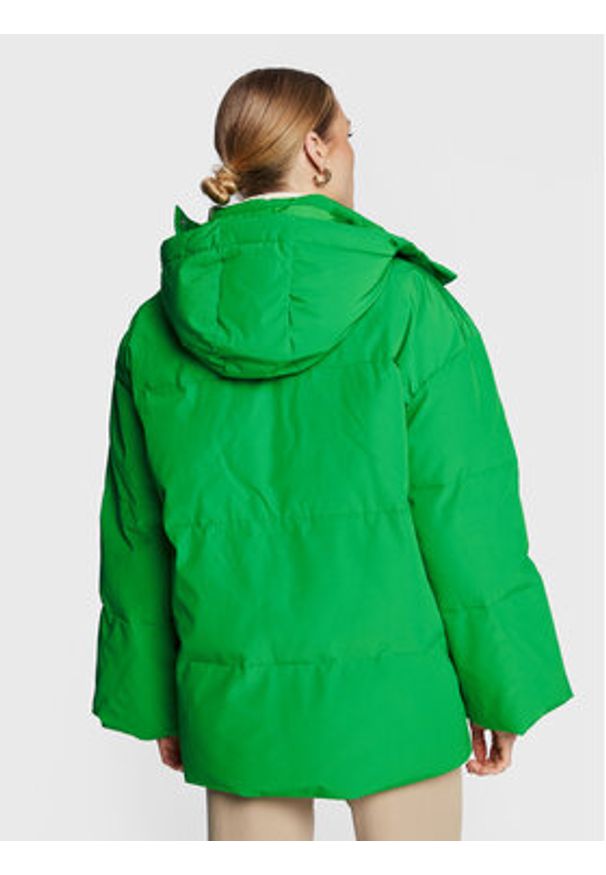 Samsoe & Samsoe - Samsøe Samsøe Kurtka zimowa Hana F22300136 Zielony Relaxed Fit. Kolor: zielony. Materiał: syntetyk. Sezon: zima