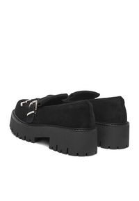 DeeZee Loafersy CEO-HY6688001-1 Czarny. Kolor: czarny. Materiał: materiał #7