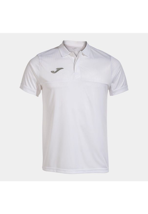 Polo Joma Montreal. Typ kołnierza: polo. Kolor: biały. Materiał: mesh. Sport: tenis