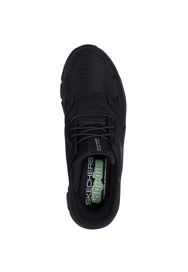 skechers - Adidasy Skechers Glide-step Pro, Mężczyźni. Kolor: czarny. Materiał: materiał. Sport: fitness