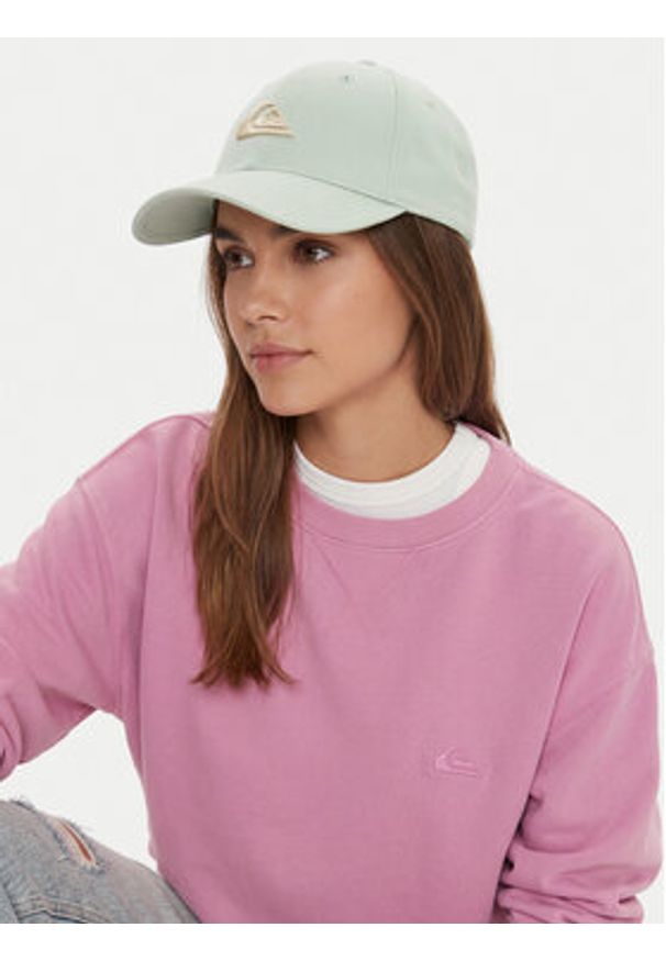 Quiksilver Czapka z daszkiem WB-QS-M3-001-SS26 Zielony. Kolor: zielony. Materiał: bawełna