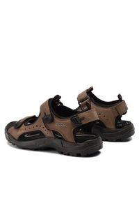 ecco - ECCO Sandały Offroad 82204402114 Brązowy. Kolor: brązowy. Materiał: skóra, nubuk #4