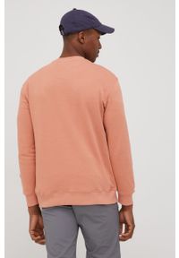 Lee bluza bawełniana męska kolor pomarańczowy gładka. Kolor: pomarańczowy. Materiał: bawełna. Wzór: gładki #3