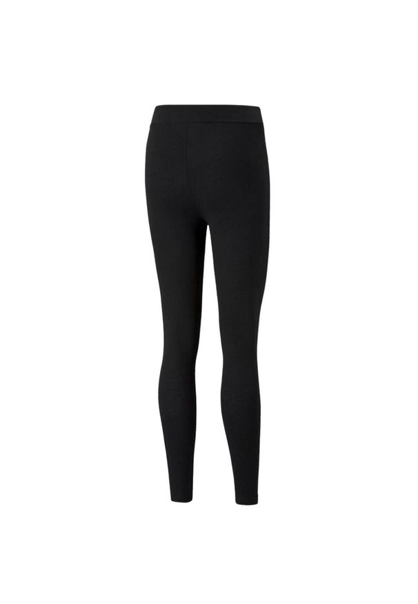 Puma - Damskie Legginsy Z Logo Essentials. Kolor: czarny