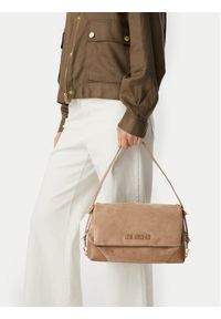 Love Moschino - LOVE MOSCHINO Torebka JC4092PP1PLD110A Beżowy. Kolor: beżowy. Materiał: skórzane #1
