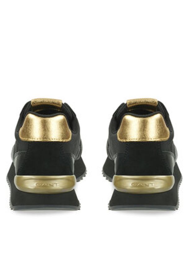 GANT - Gant Sneakersy Bevinda 29531671 Czarny. Kolor: czarny. Materiał: skóra