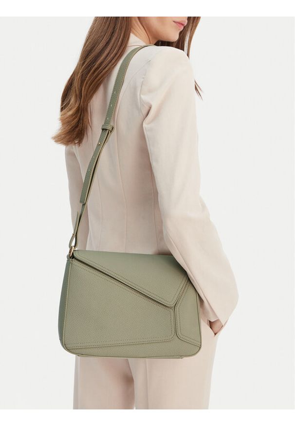 Gino Rossi - GINO ROSSI Torebka C-KY117 Zielony. Kolor: zielony