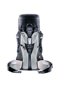 Plecak trekkingowy damski Deuter Aircontact Lite 45 + 10 SL - black/graphite. Kolor: czarny, szary, wielokolorowy. Styl: sportowy