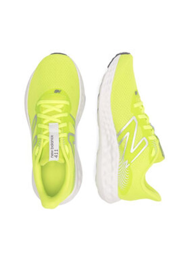 New Balance Sneakersy W411CT3 Żółty. Kolor: żółty. Materiał: materiał